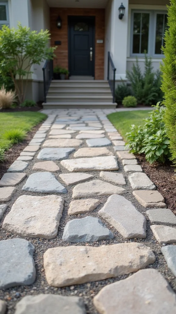 Front Yard Landscaping Trends for 2026: What Designers Are Planting Right Now - 2. Eco-Conscious Hardscaping 1