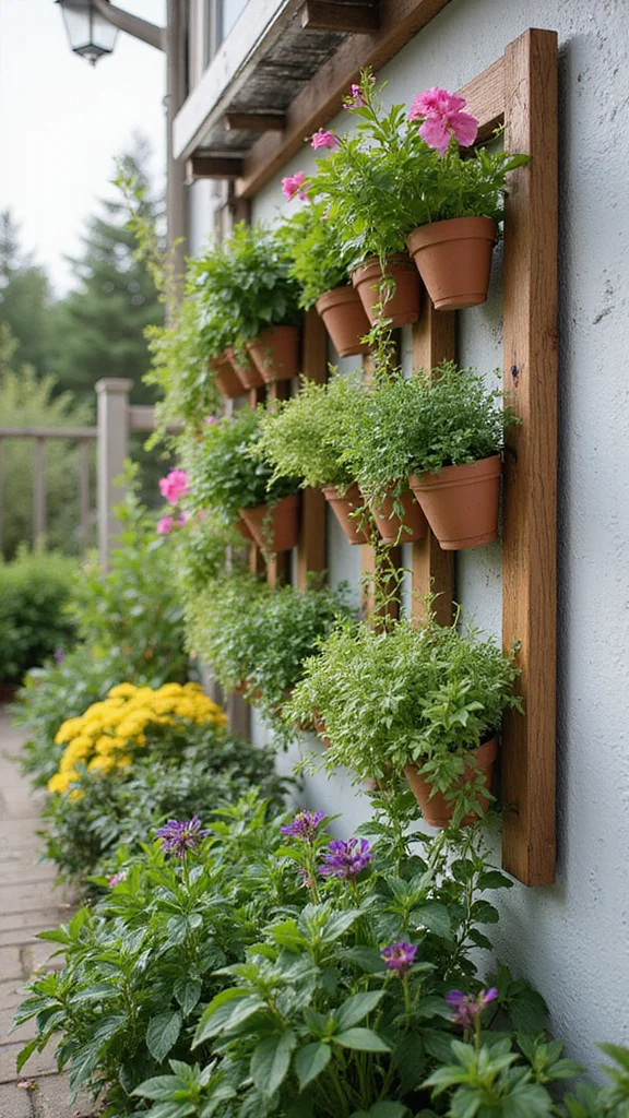 Front Yard Landscaping Trends for 2026: What Designers Are Planting Right Now - 3. Vertical Gardening 1