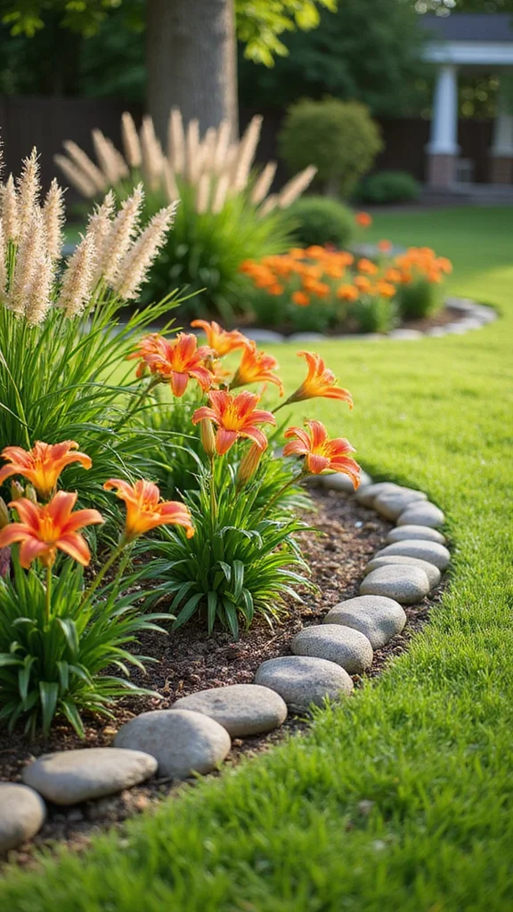 Front Yard Landscaping for Beginners: What to Plant First and Where - 4. Incorporate Easy Borders 1