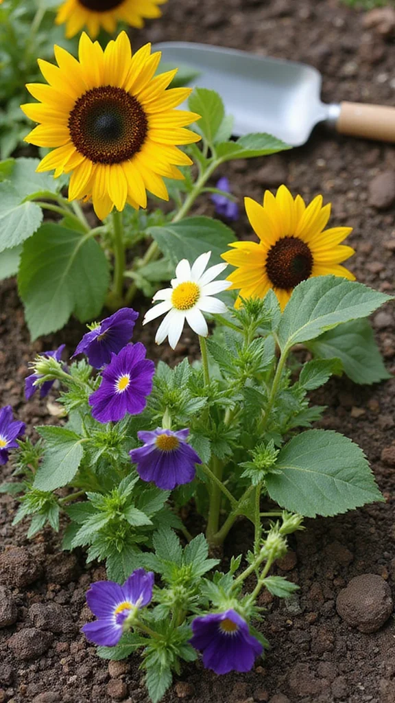 How to Design a Flower Bed Layout Using the Layered Planting Method - 1. Choosing the Right Plants 1