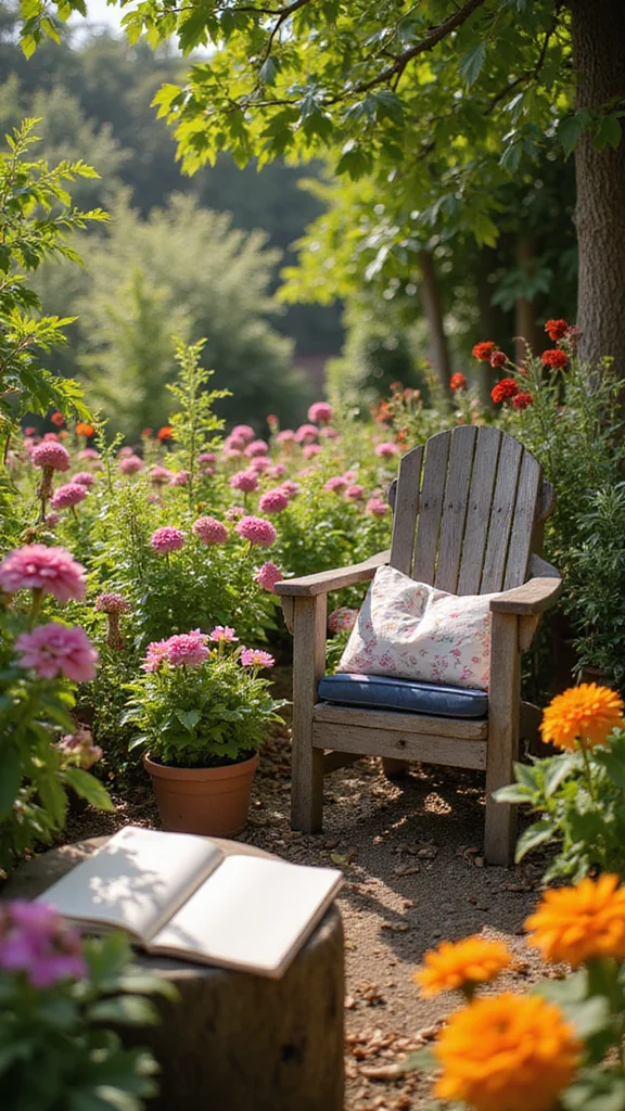 How to Design a Flower Bed Layout Using the Layered Planting Method - 10. Enjoying Your Creation 1
