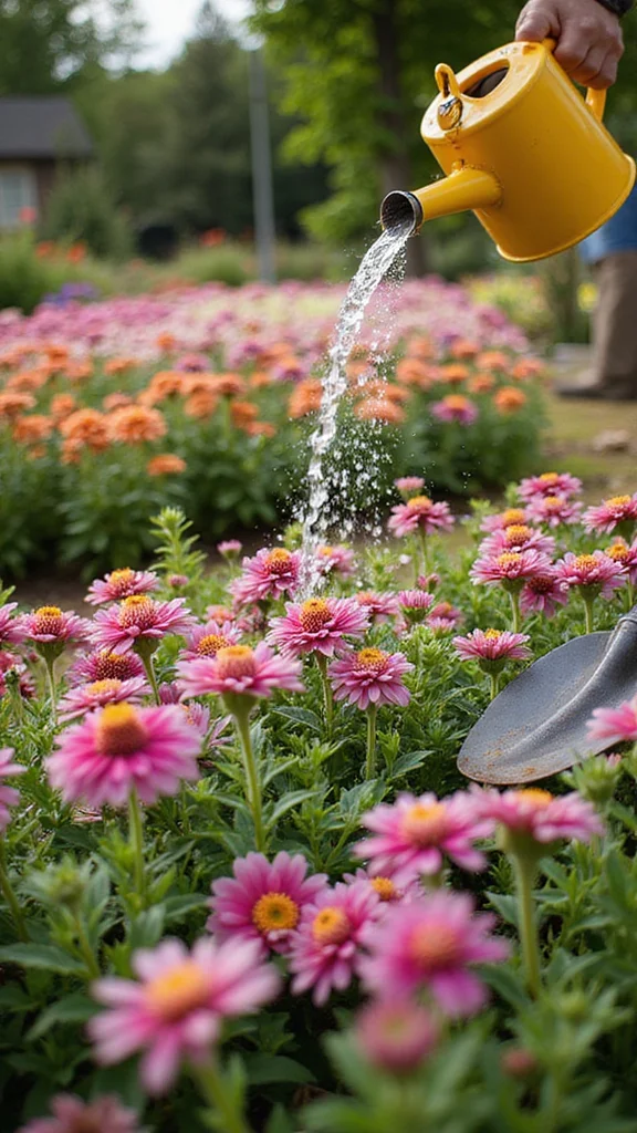 How to Design a Flower Bed Layout Using the Layered Planting Method - 5. Maintaining Your Flower Bed 1