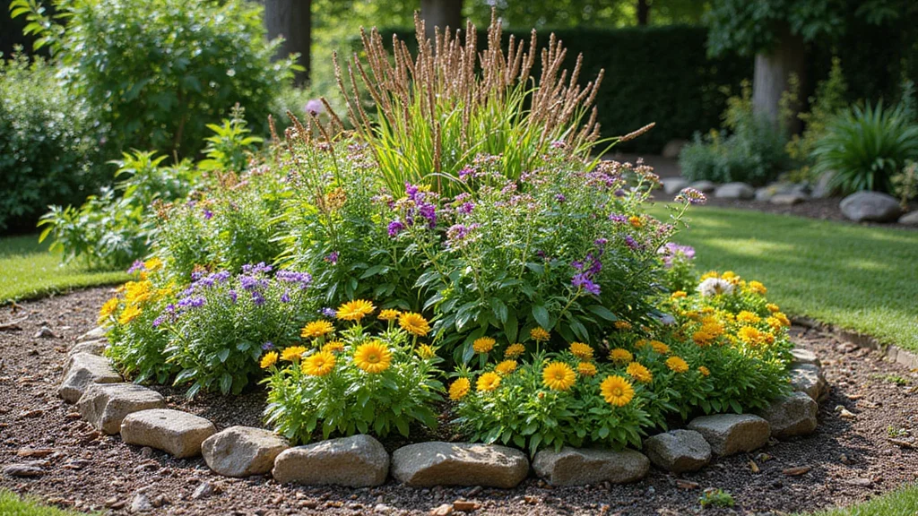 How to Design a Flower Bed Layout Using the Layered Planting Method