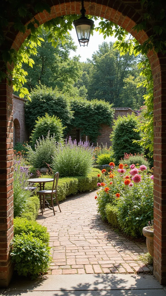 How to Edge Flower Beds With Bricks for a Clean, Permanent Border - Enjoying Your Creation 1