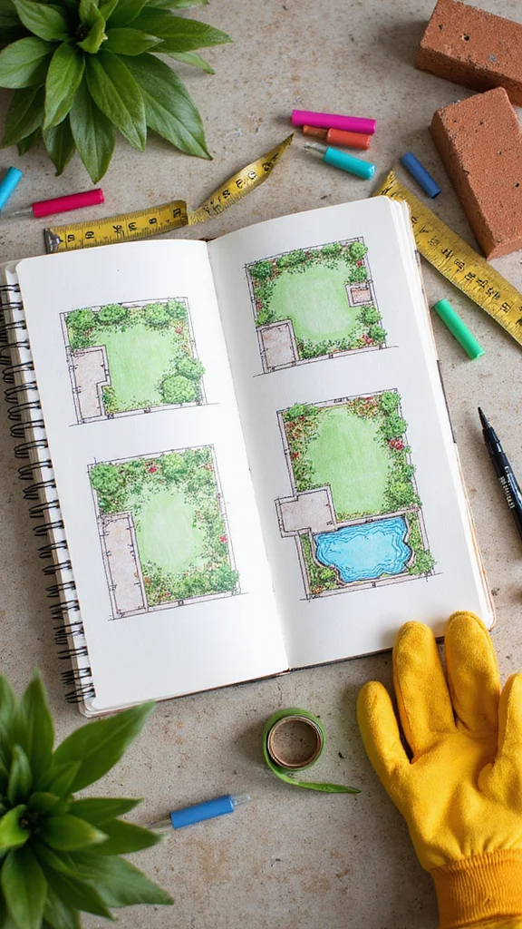 How to Edge Flower Beds With Bricks for a Clean, Permanent Border - Planning Your Design 1