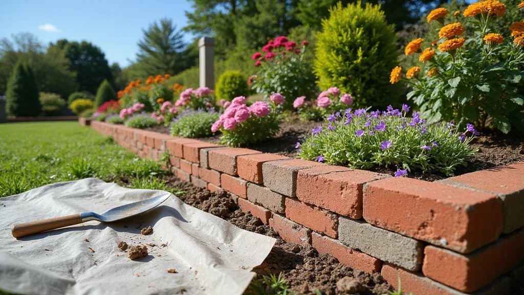 How to Edge Flower Beds With Bricks for a Clean, Permanent Border