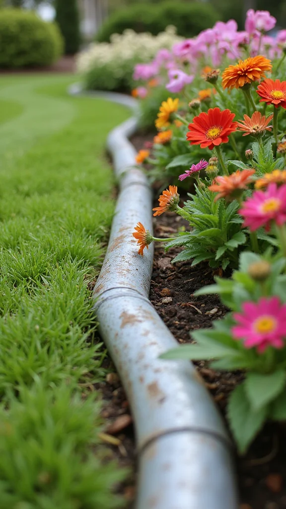 How to Install Metal Lawn Edging for Perfectly Straight Flower Bed Borders - 8. Regular Maintenance for Longevity 1