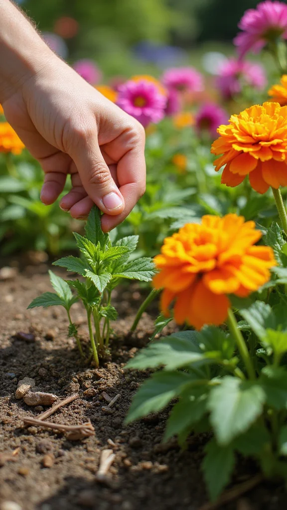 How to Kill Weeds in Flower Beds Without Harming Your Plants - 8. Hand Pulling: The Tried-and-True Method 1