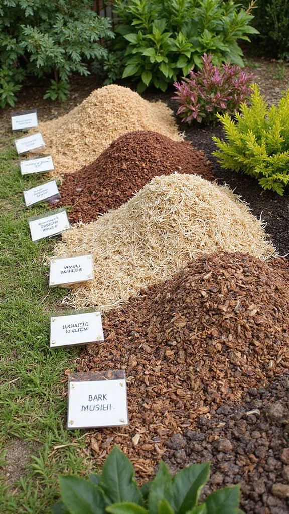 How to Mulch Your Front Garden Beds for a Clean, Professional Finish - 1. Choosing the Right Mulch for Your Front Garden 1