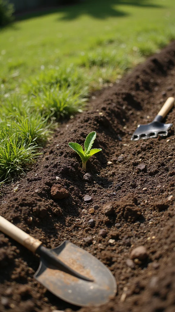 How to Mulch Your Front Garden Beds for a Clean, Professional Finish - 2. Preparing Your Garden Bed 1