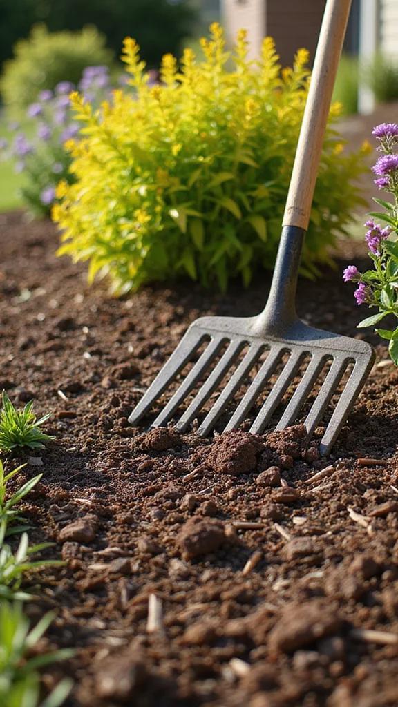 How to Mulch Your Front Garden Beds for a Clean, Professional Finish - 3. Applying the Mulch: The Right Thickness 1