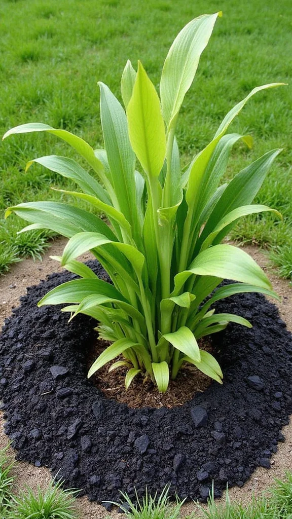 How to Mulch Your Front Garden Beds for a Clean, Professional Finish - 5. Mulching Techniques: The Donut Method 1