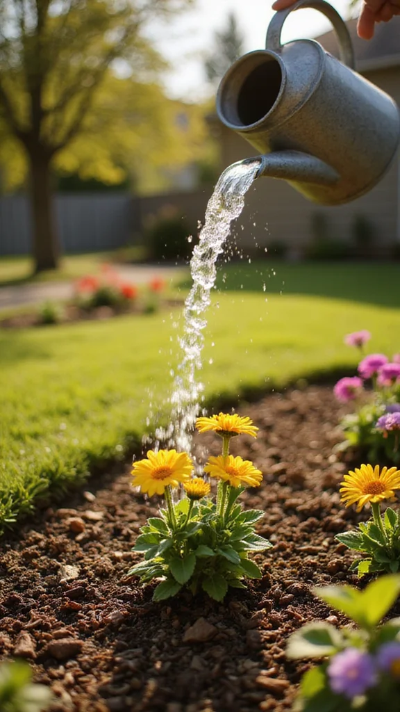 How to Plan a Front Yard Landscape From Scratch (Step-by-Step Guide) - Step 7: Watering Wisely 1