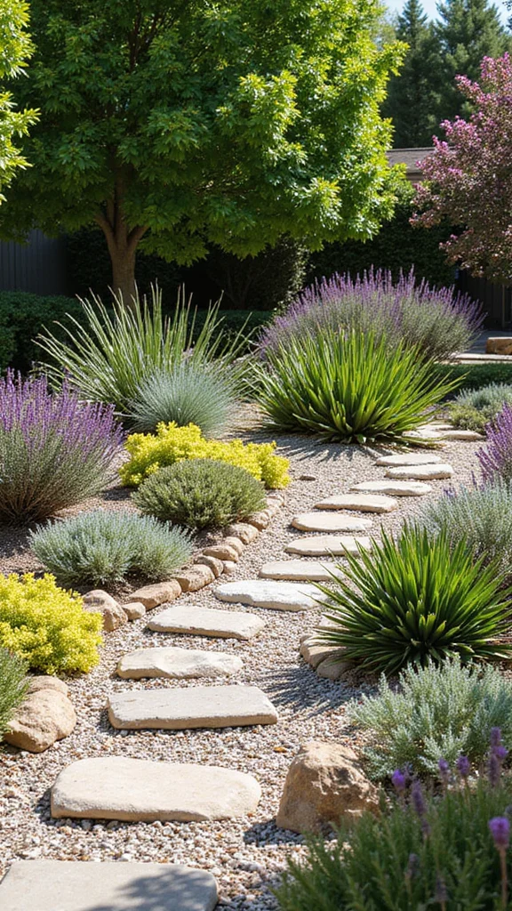 Low Maintenance Front Yard Landscaping Ideas That Look Like You Paid a Pro - 1. Xeriscaping for Water Conservation 1