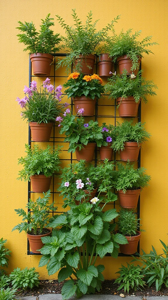 Low Maintenance Front Yard Landscaping Ideas That Look Like You Paid a Pro - 6. Vertical Gardening for Space Optimization 1
