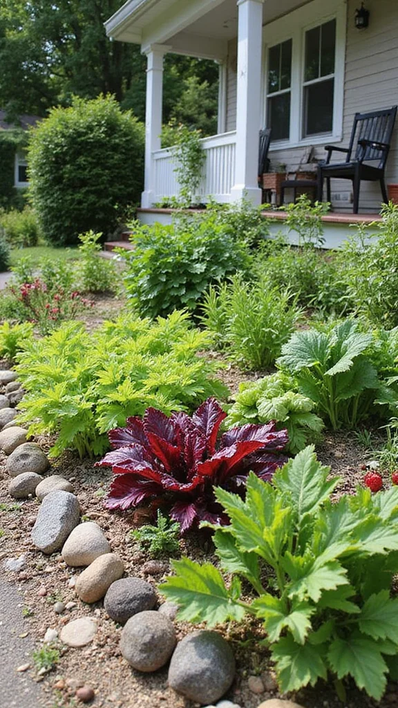 Low Maintenance Front Yard Landscaping Ideas That Look Like You Paid a Pro - 8. Edible Landscaping for a Functional Approach 1