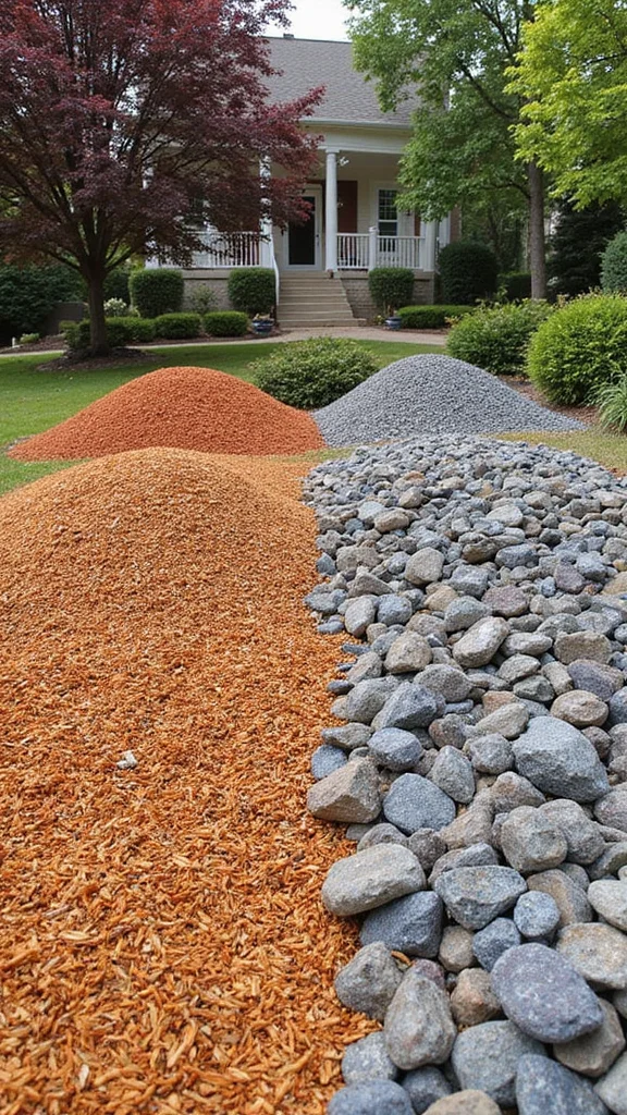 Mulch vs Rock for Front Yard Landscaping: Which Lasts Longer and Looks Better - 8. Cost Considerations for Mulch and Rock 1