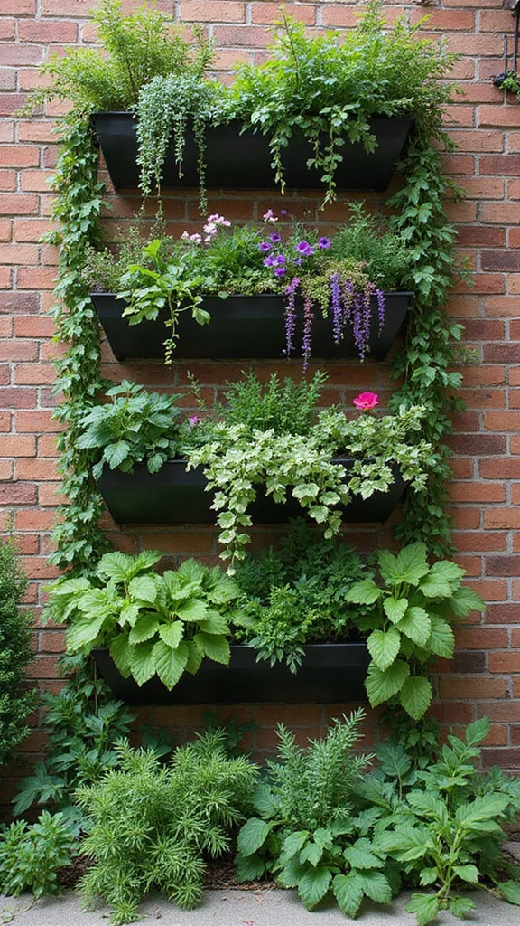 Small Front Yard Landscaping Ideas That Make the Most of Limited Space - 1. Vertical Gardens: Grow Up, Not Out 1