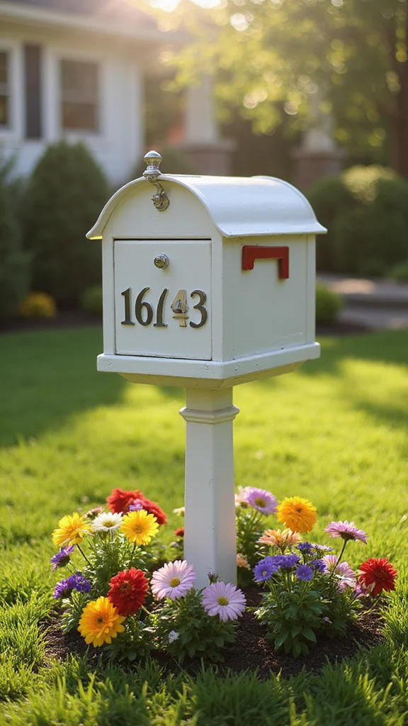 Spring Front Yard Refresh: 10 Quick Curb Appeal Updates to Do This Weekend - 5. Install a New Mailbox 1