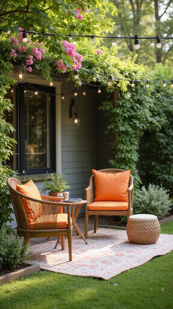 Spring Front Yard Refresh: 10 Quick Curb Appeal Updates to Do This Weekend - 6. Create a Cozy Seating Area 1