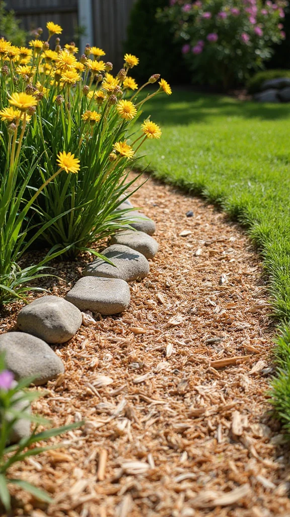 The Complete Beginner's Guide to Front Yard Landscaping on a Budget - 2. DIY Mulch Projects 1