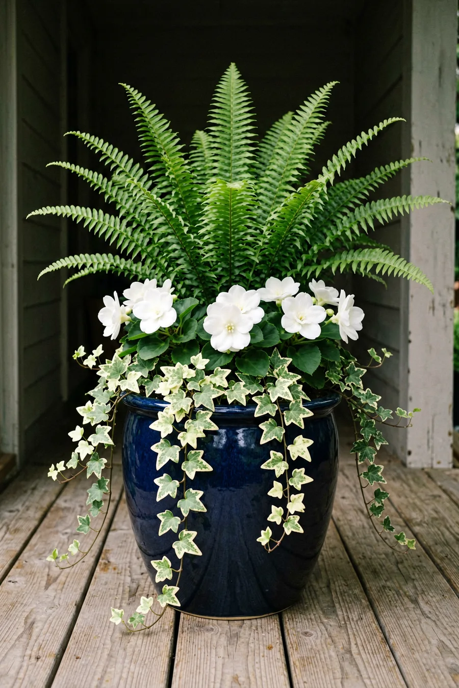 The Coastal Shadow Fern Trio