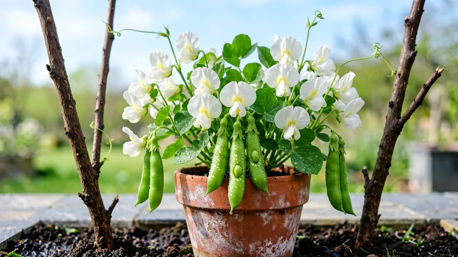 Smart Plant Selection with Bush Sugar Pod Peas