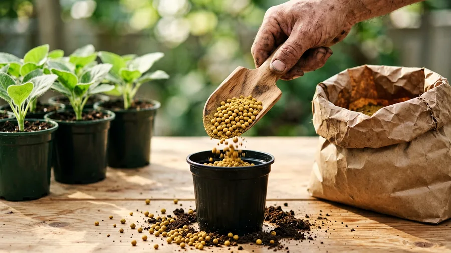 Starving Your Heavy-Feeding Potted Plants
