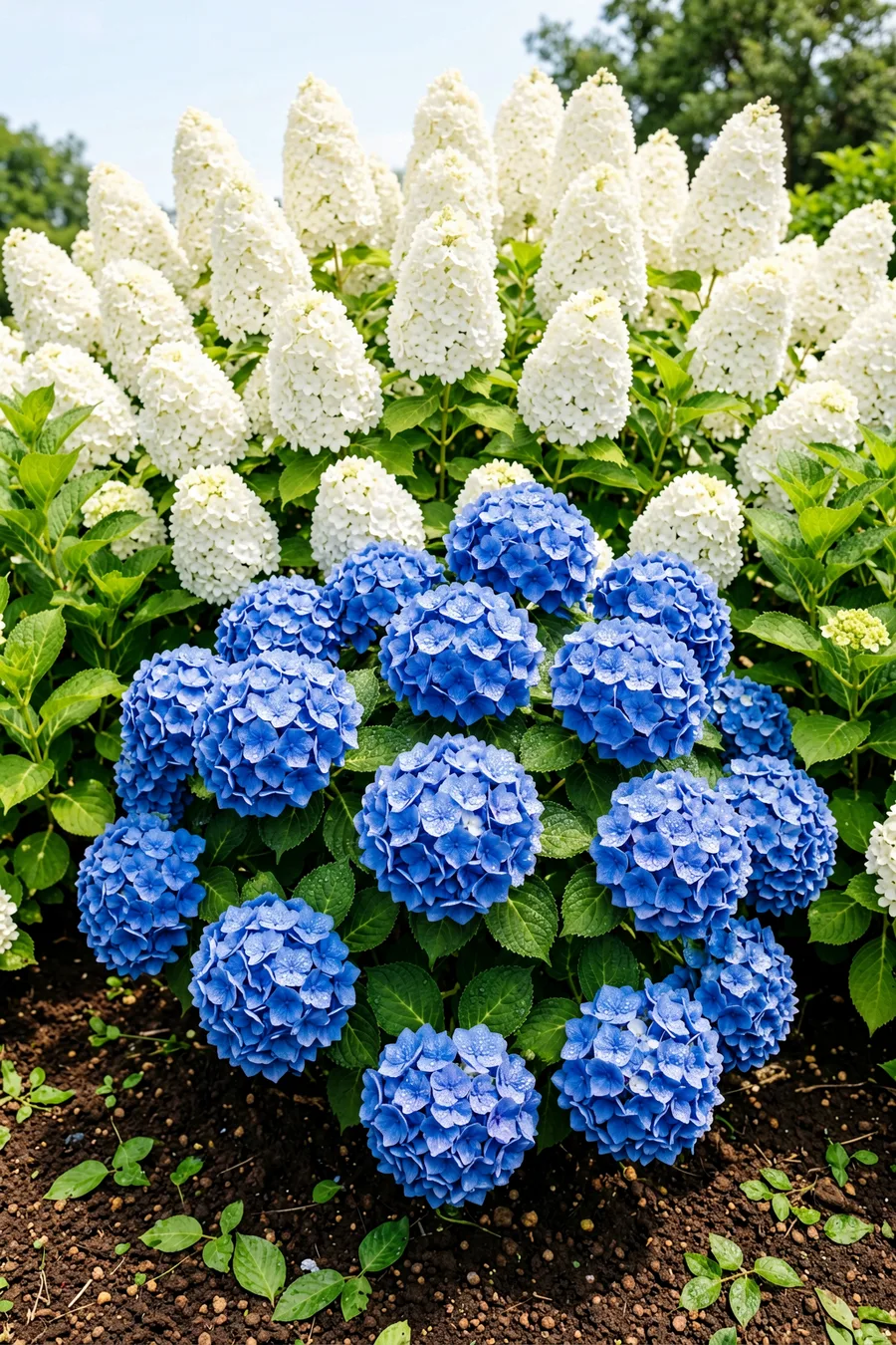 Build a Color-Blocked Shrub Layer