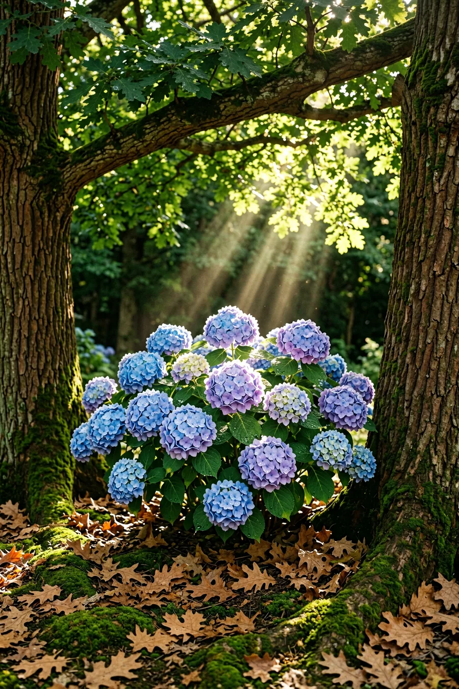 Underplant Underneath a Woodland Canopy