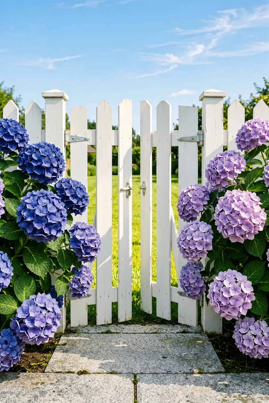 Symmetrically Flank Your Garden Gates