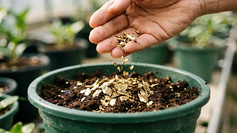 Lighten Massive Pots with Agricultural Vermiculite