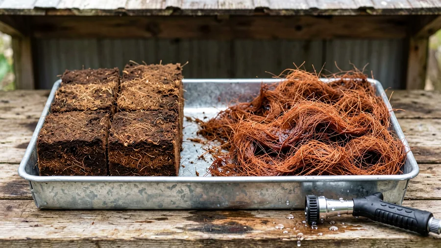 Select Coconut Coir for Better Moisture Retention