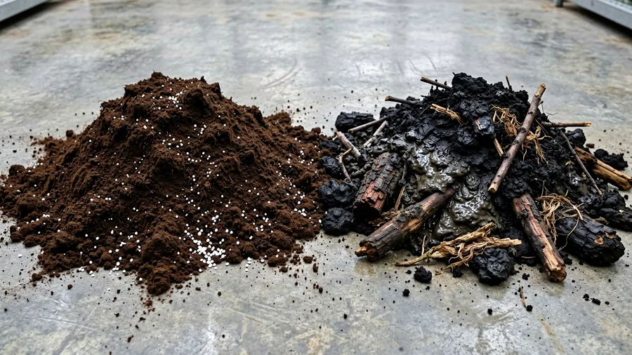 Avoid Mixes Containing Heavy Composted Sewage Sludge