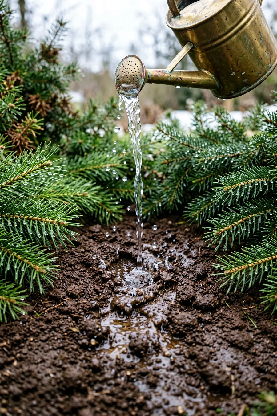 Saturate the Soil Before the First Hard Freeze