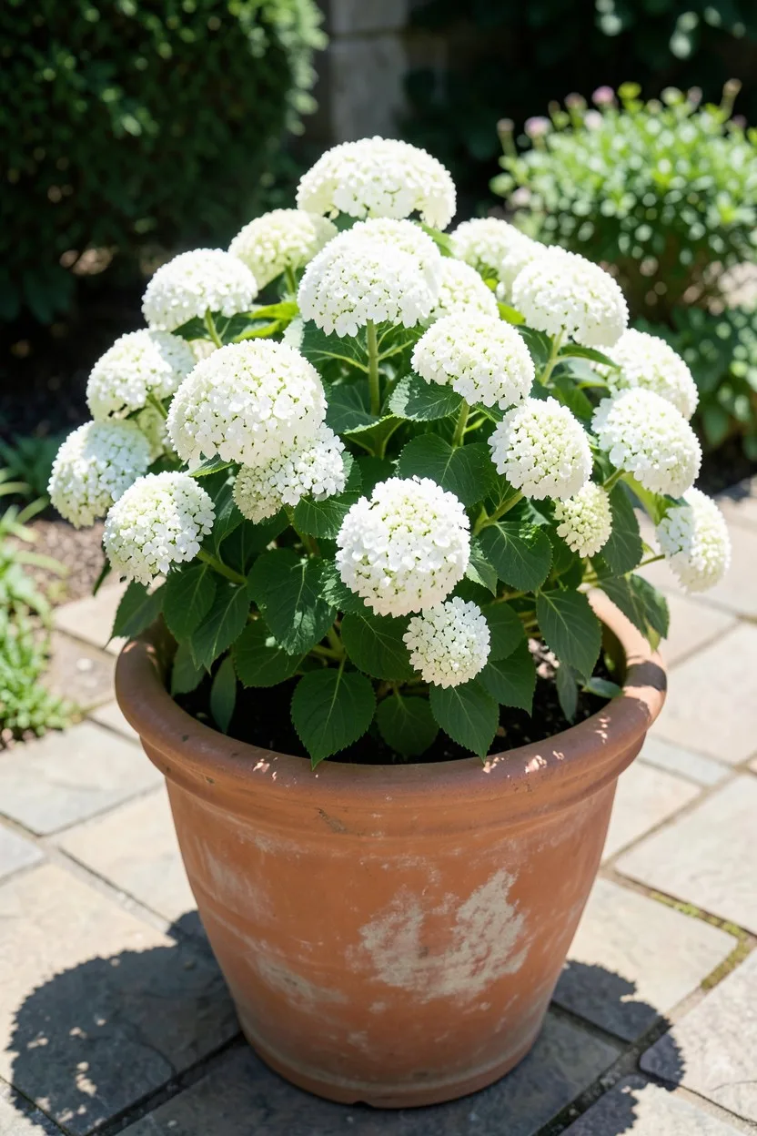Bobo Panicle Hydrangea Packs Flowers Into Tiny Spaces