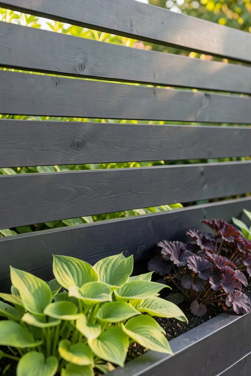 Horizontal Pressure-Treated Pine Slats
