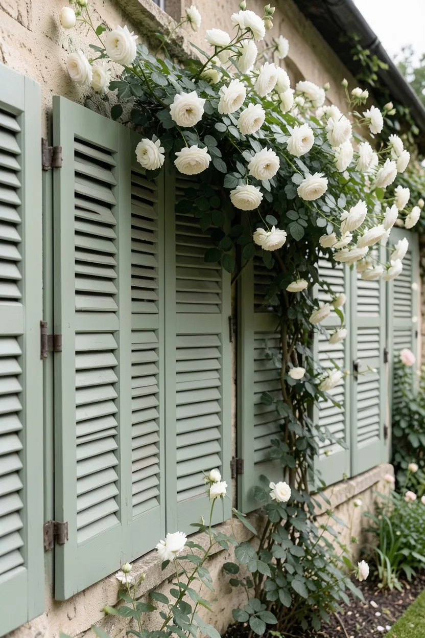 Upcycled Shutter and Door Run