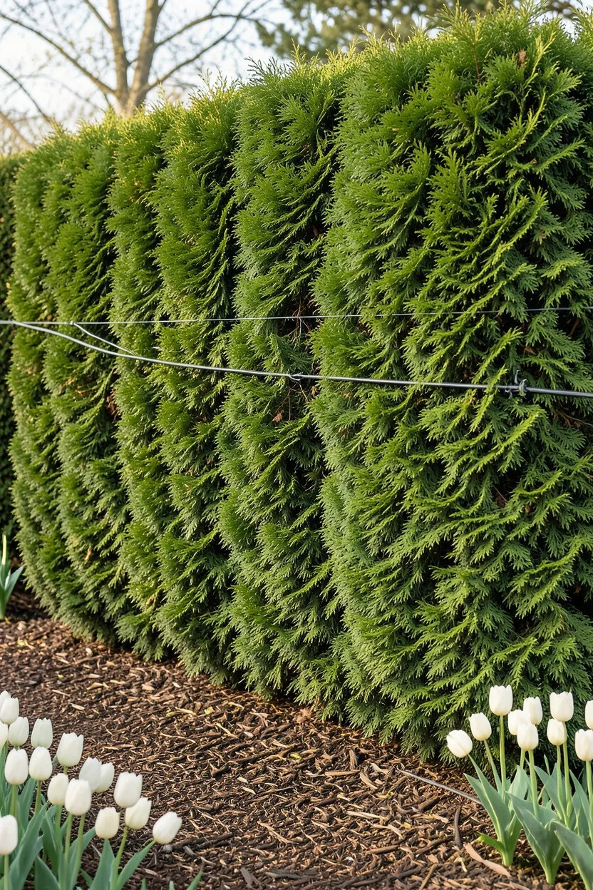Hedge-and-Wire Living Framework