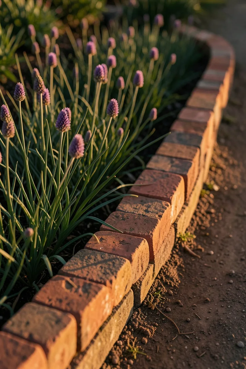 Interlock Reclaimed Red Clay Bricks Angles