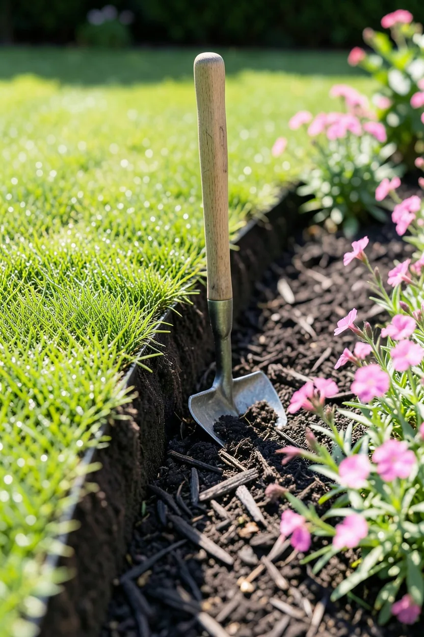The Victorian Spade-Cut Lawn Edge