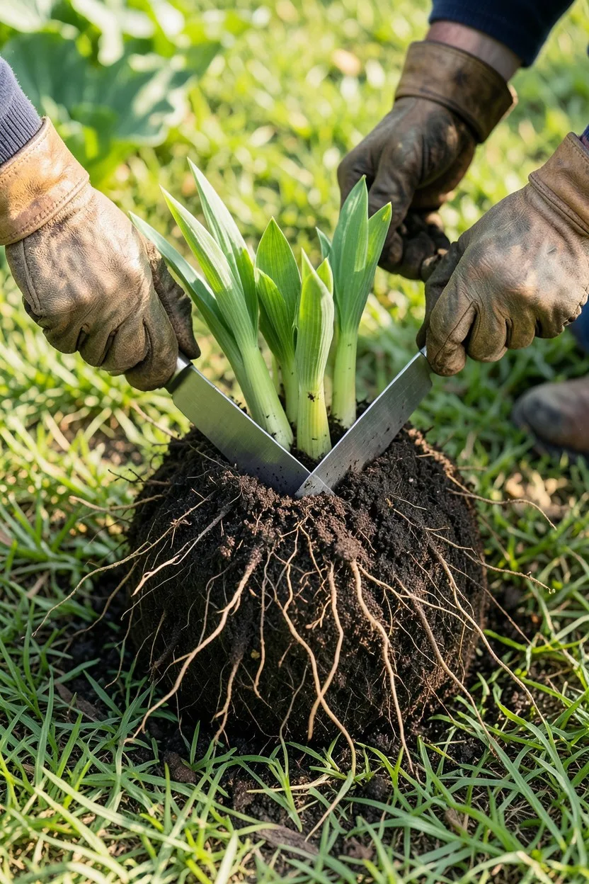 Division of Existing Mature Perennials