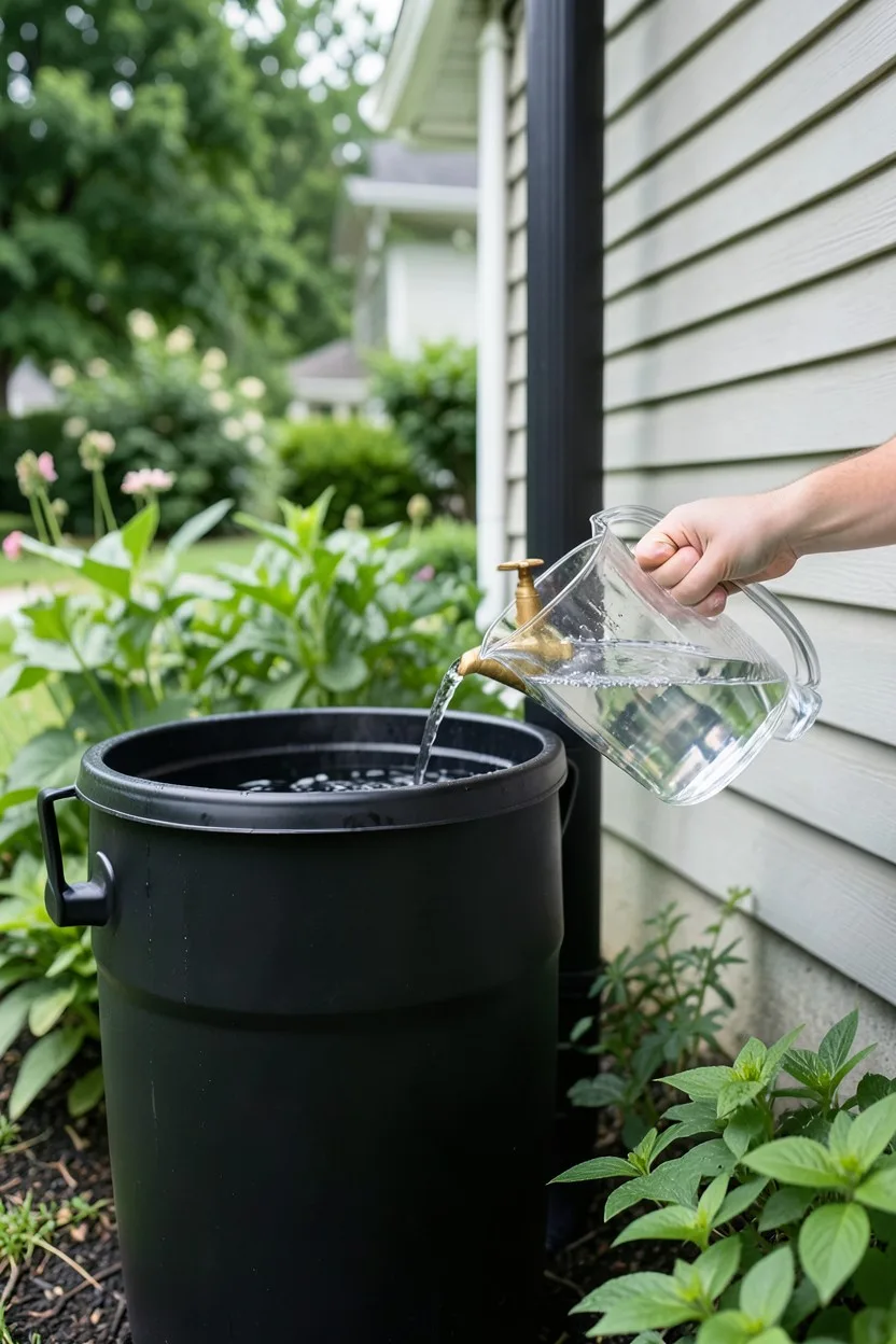 Irrigate with Rainwater or Dechlorinated Water