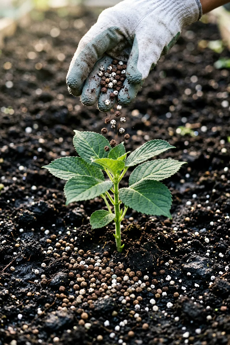 Apply a Balanced Slow Release Fertilizer