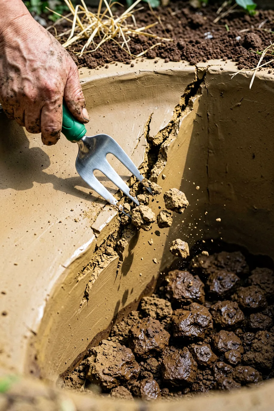 Scarify the Hard Sides of the Hole