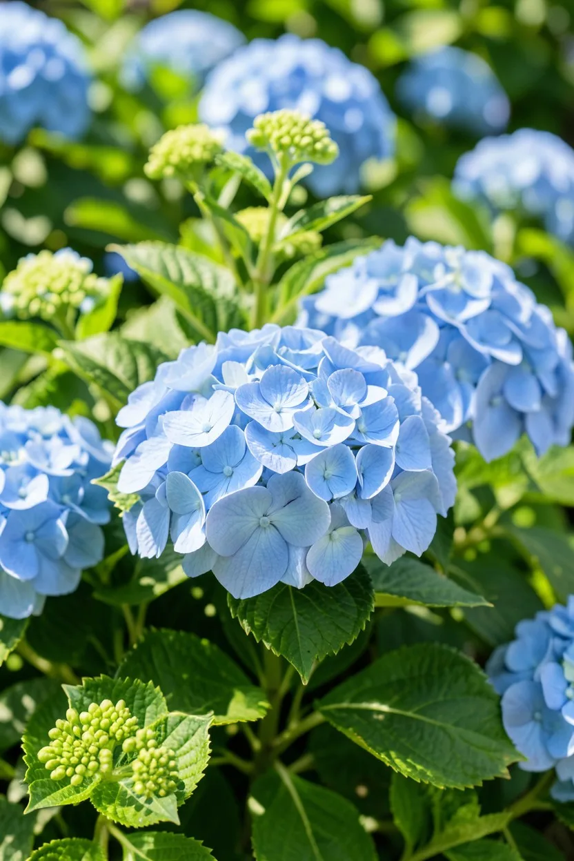 Handle Reblooming Remontant Hydrangeas Carefully