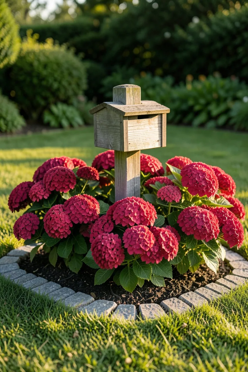 Dramatic Mailbox Surrounds with Compact Cityline Paris