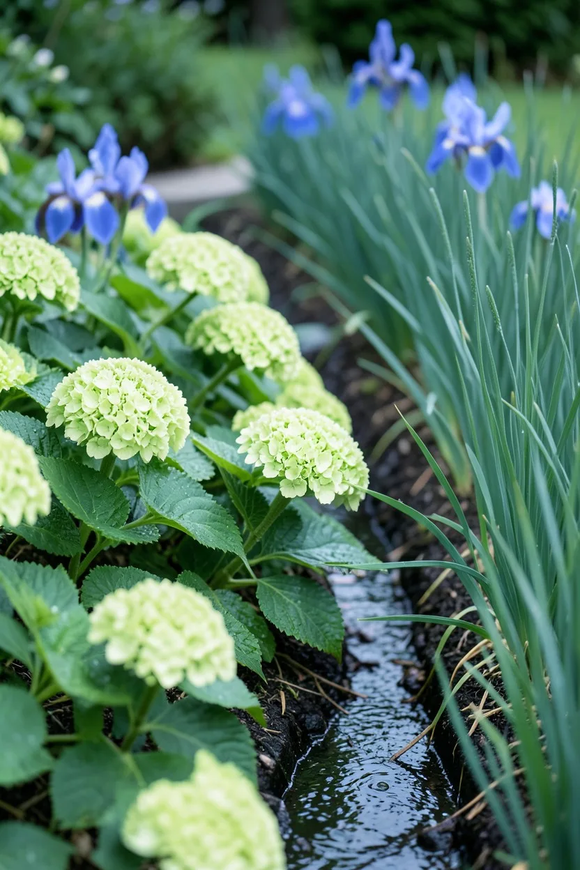 The Rain Garden Low-Spot Moisture Solution