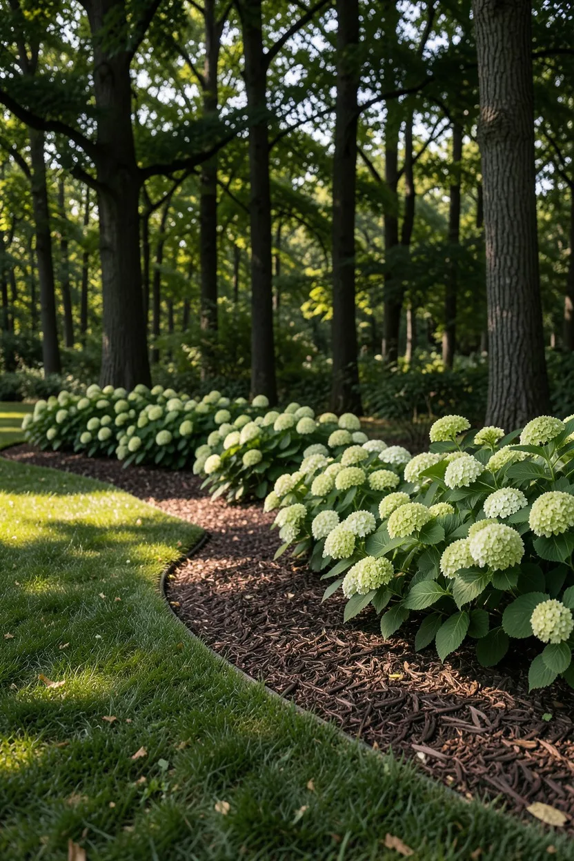 Woodland Edge Transition Border Design