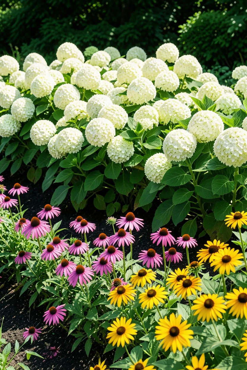 The Mixed Shrub Perennial Backdrop